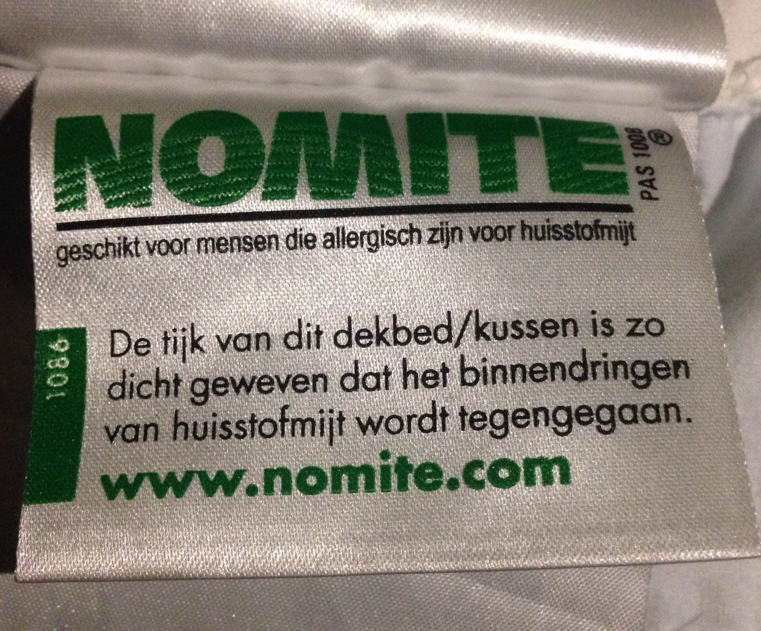 ga werken subtiel Veranderlijk Nomite label - Donskussen.be